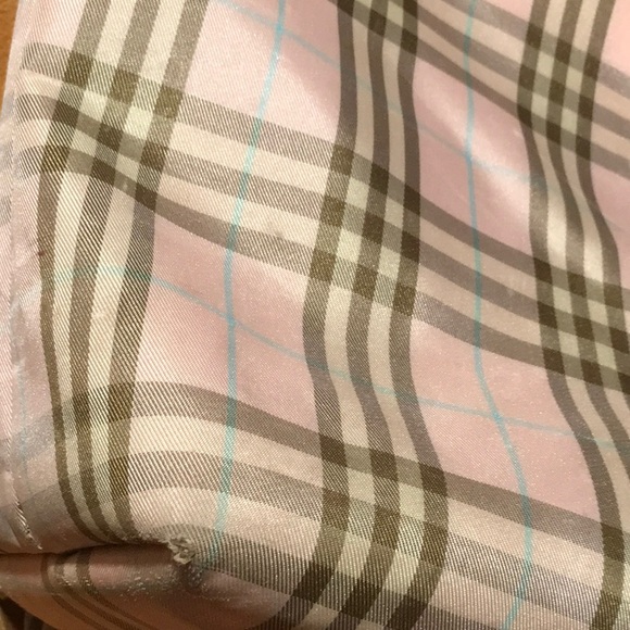 Burberry London Pink Nova Check Tote Shopper Distressed - Picture 8 of 15